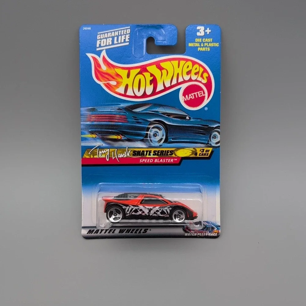 HOT WHEELS TONY HAWK SKATE SERIES!! COMPLETE‎ SET OF ALL 4 DIE-CAST